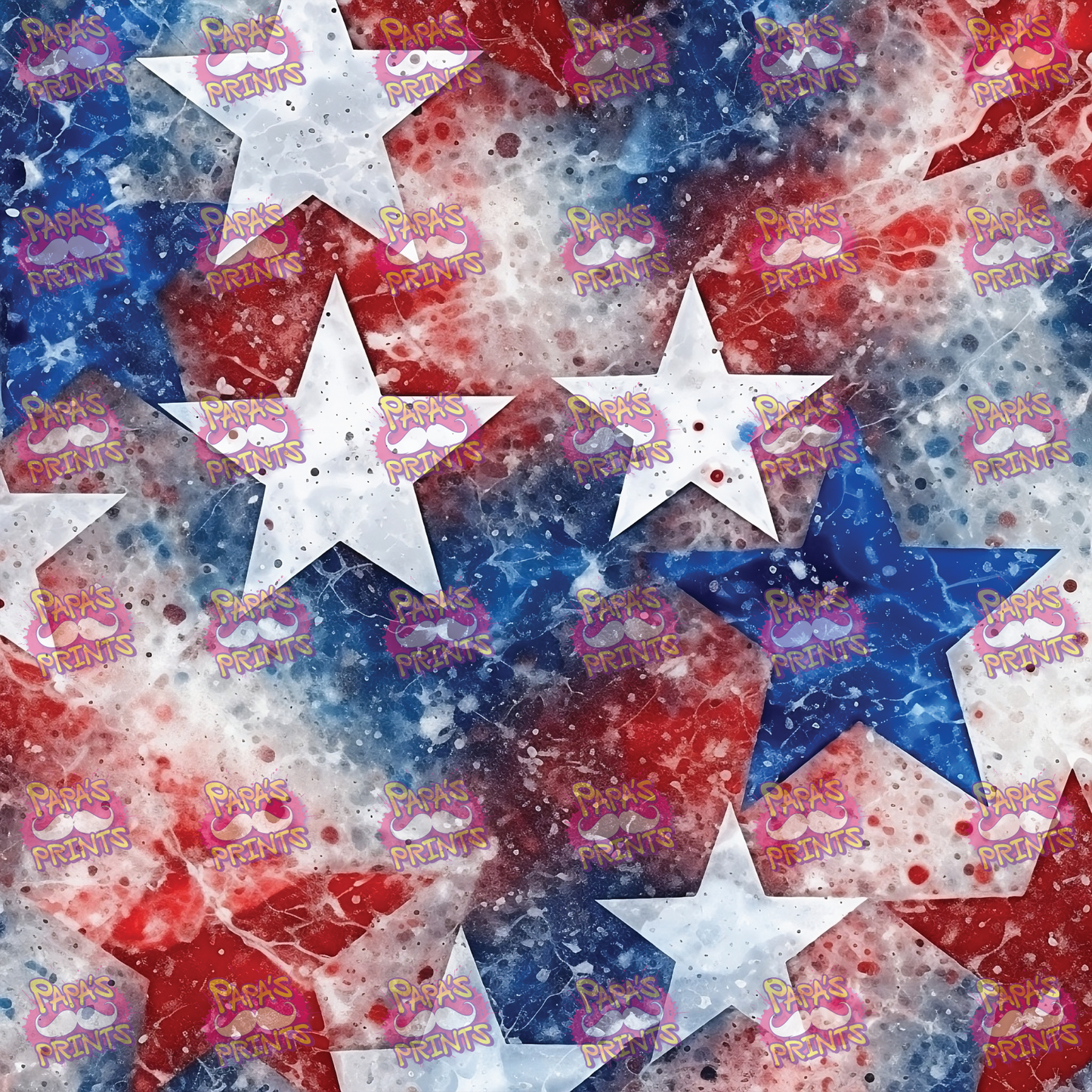 American Stars Splatter