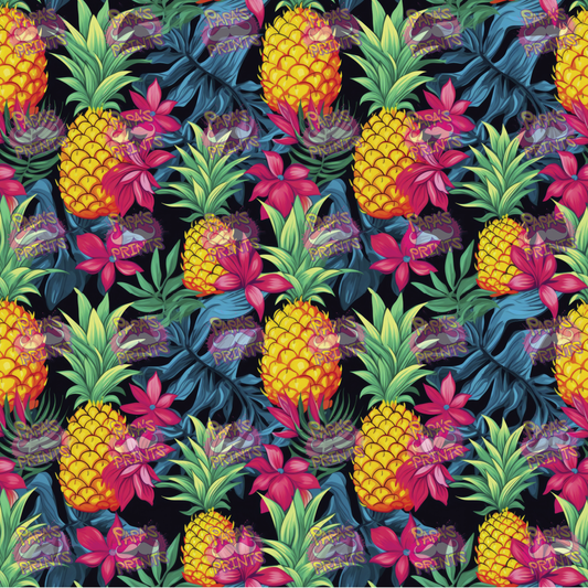 Colorful Pineapples