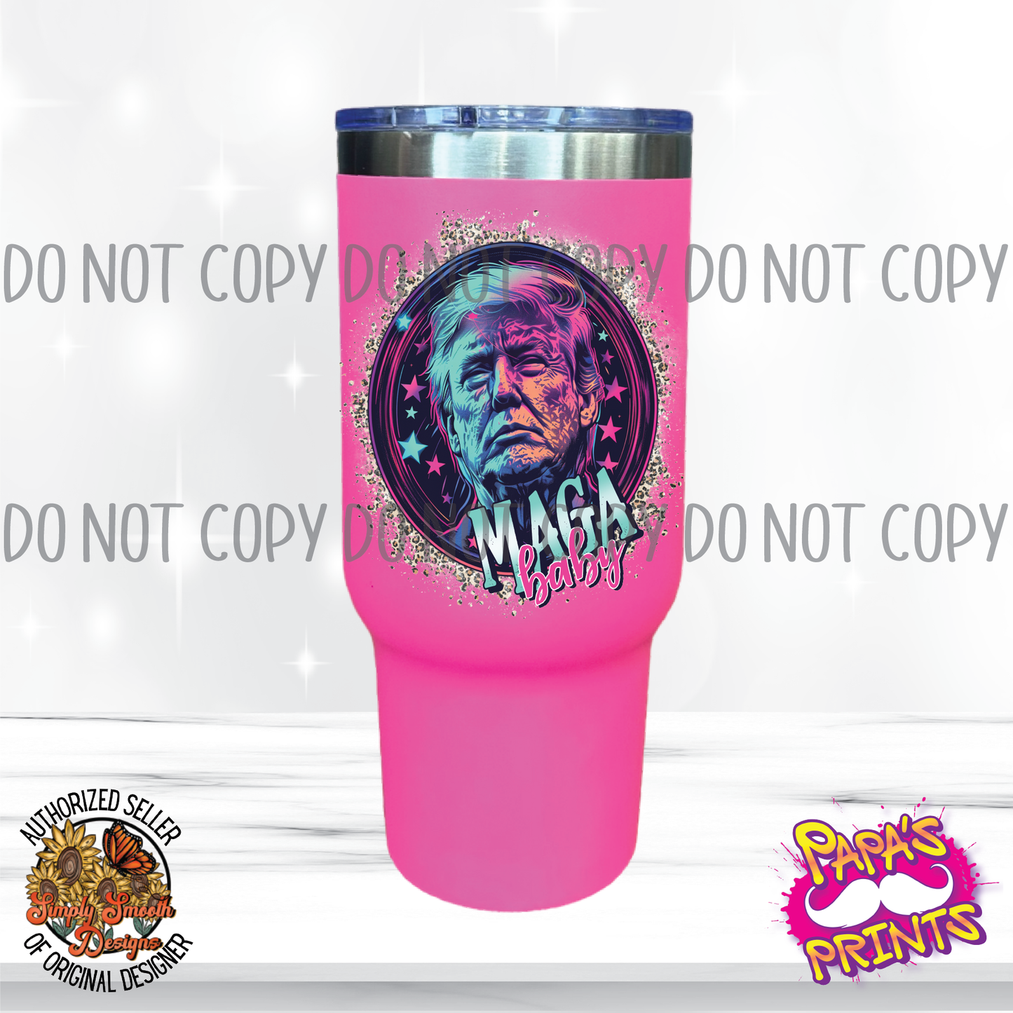 Trump Maga Baby Tumbler