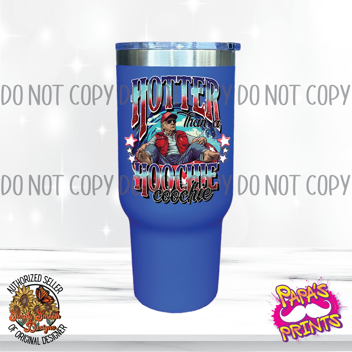 Trump Hoochie Coochie Tumbler