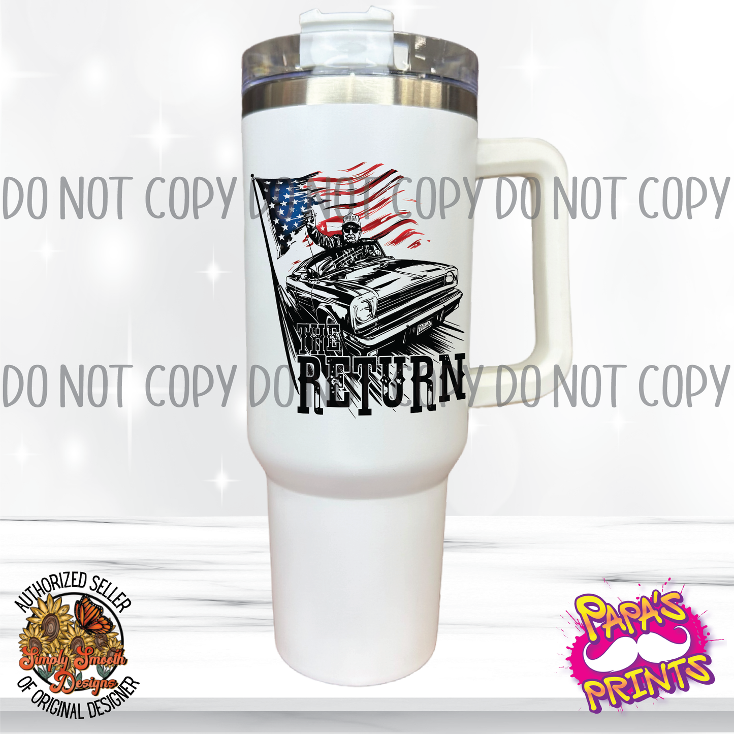 Trump Return Tumbler