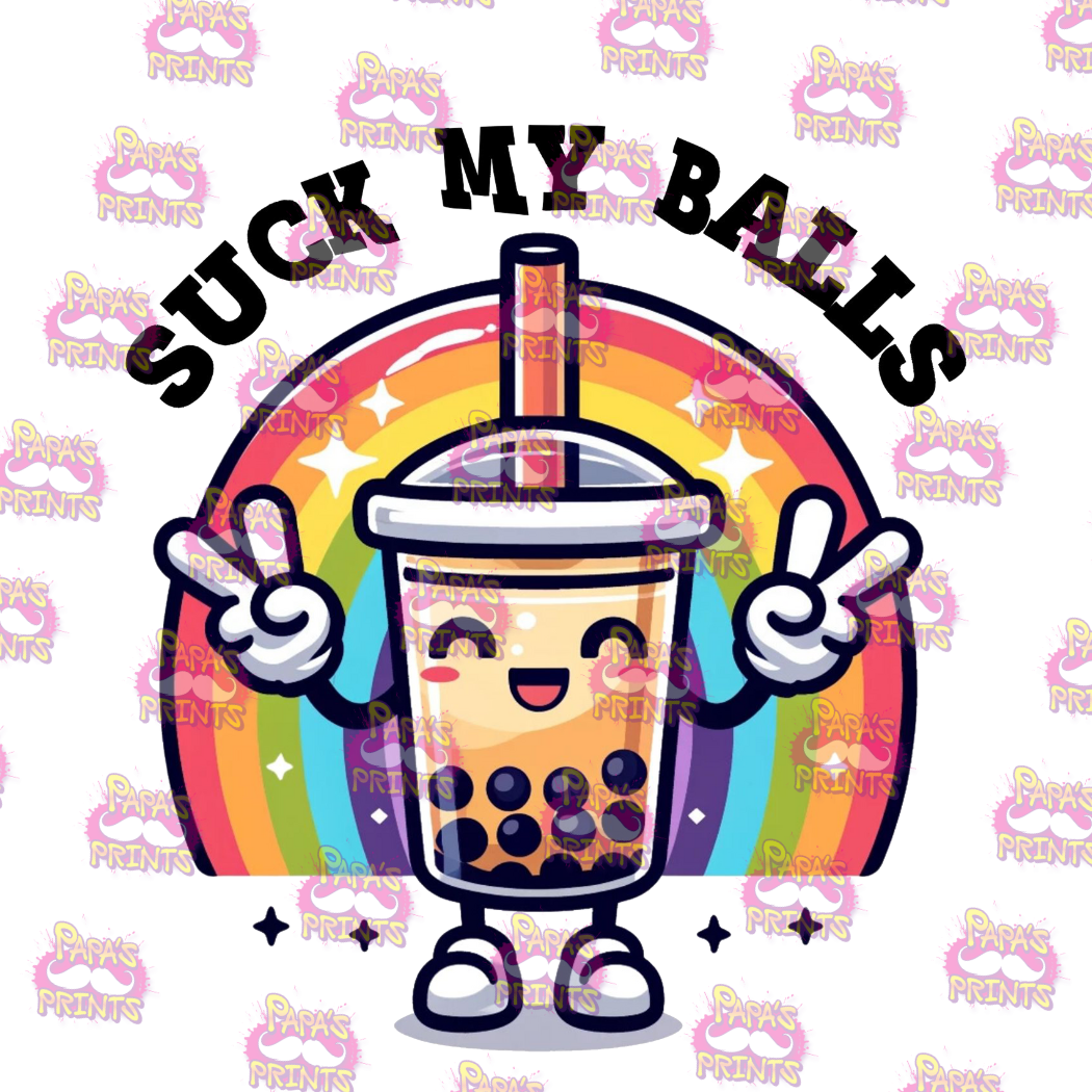 Suck My Balls Decal