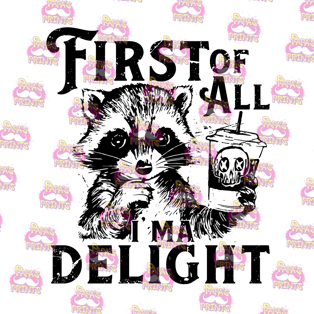 I'm a Delight Decal