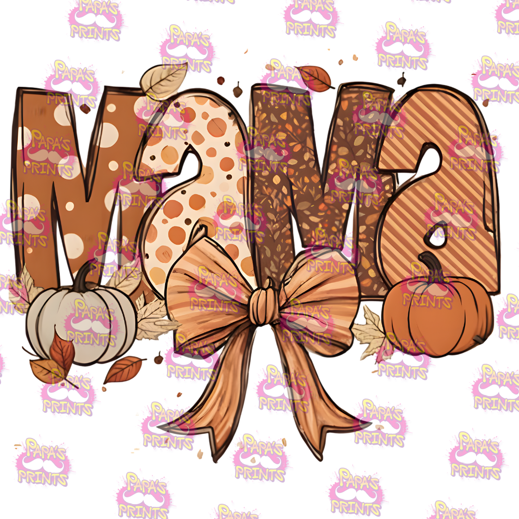 Fall Mama Decal