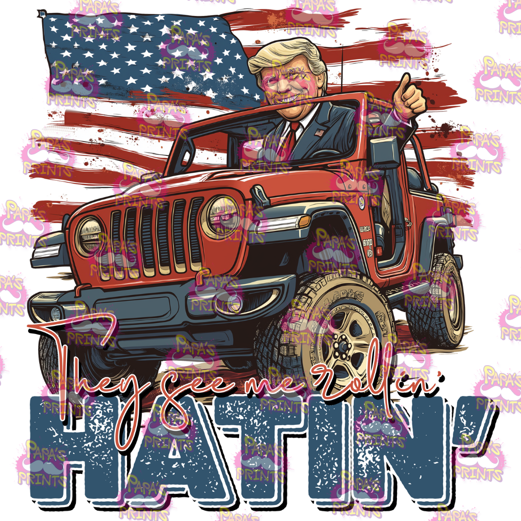 Jeep Trump Decal