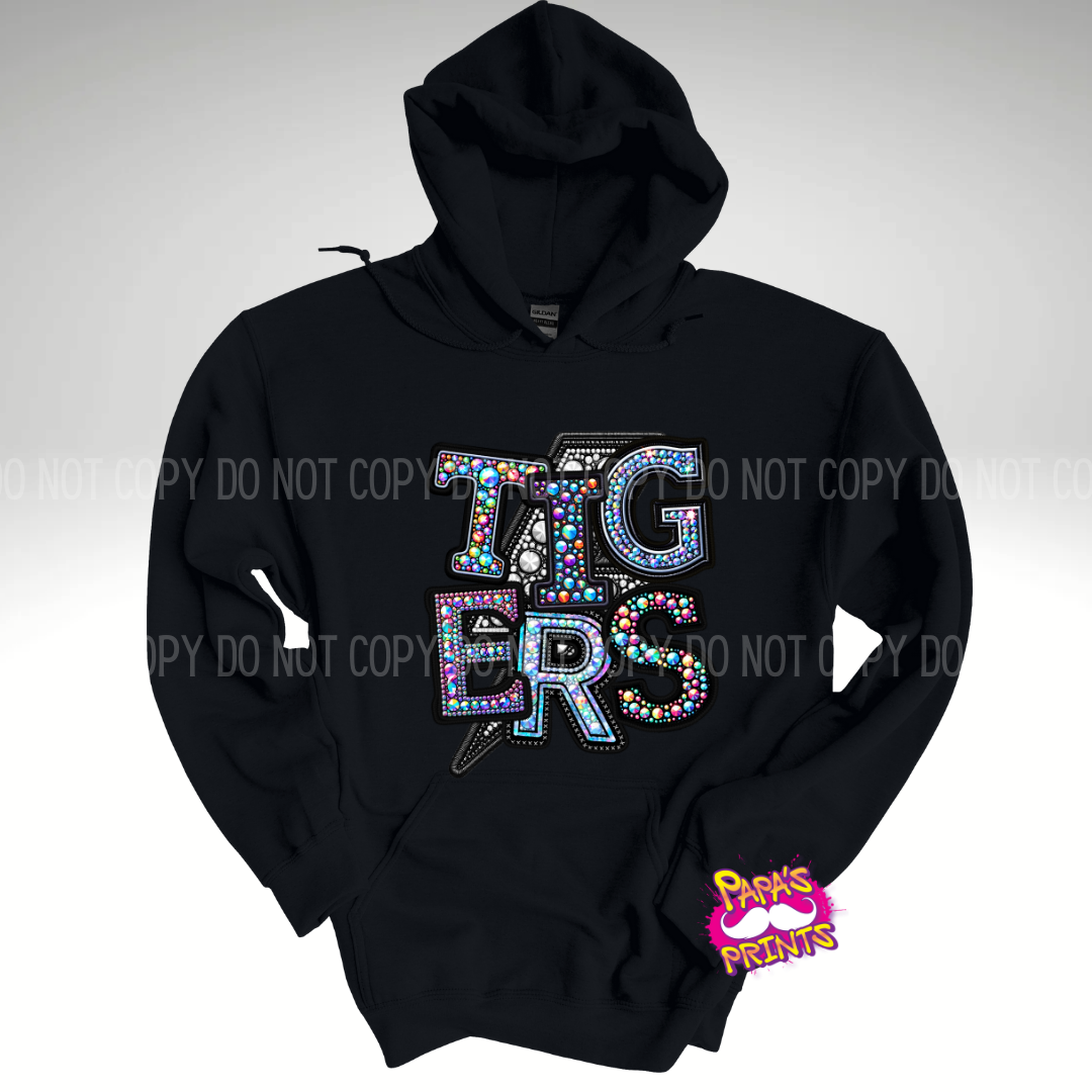 Tigers Bling Hoodie