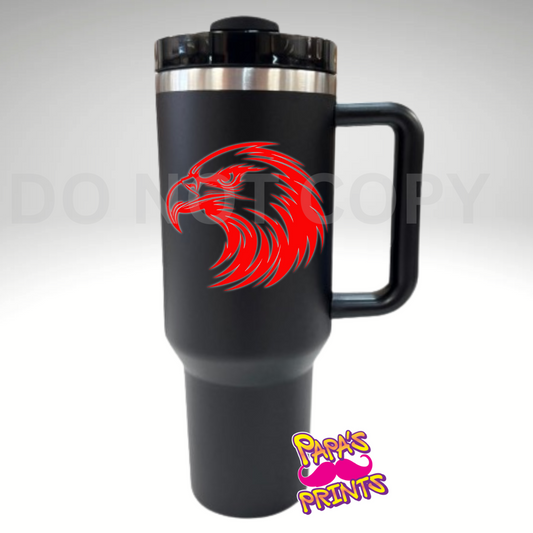 Heath Hawks (Coach Boutte) Tumbler