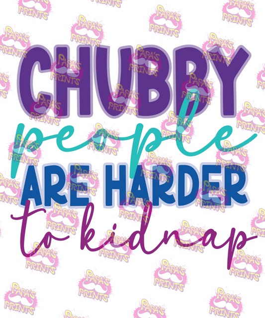 Chubby People Damn Good Decal