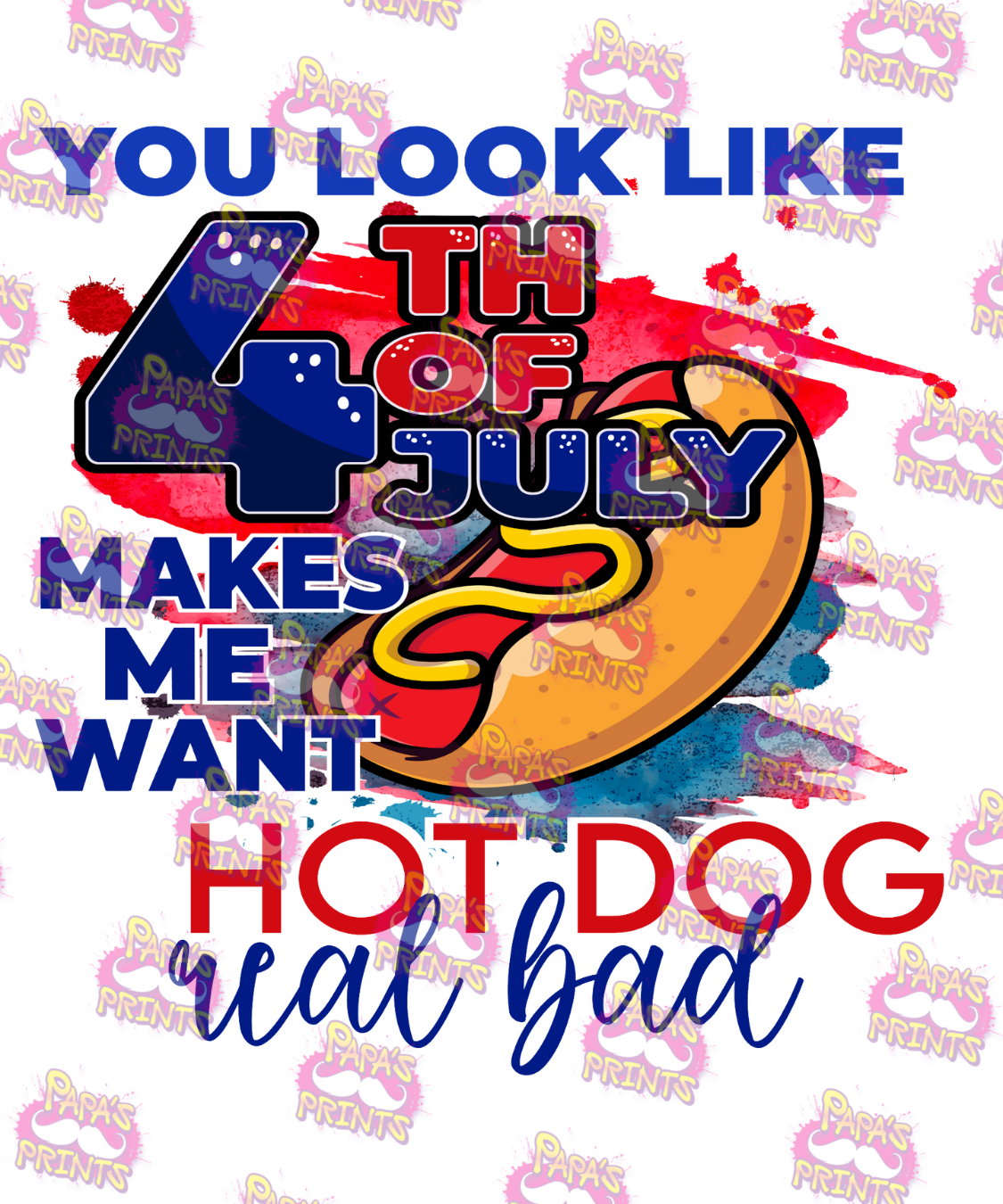 Makes Me Want a Hotdog Damn Good Decal