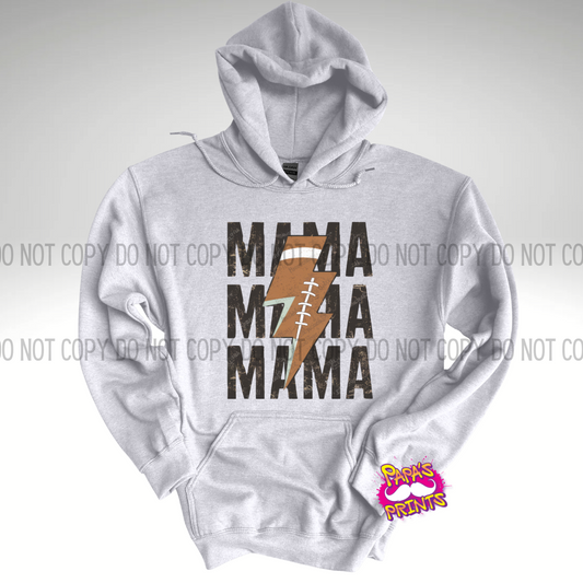 Mama Bolt Football Hoodie