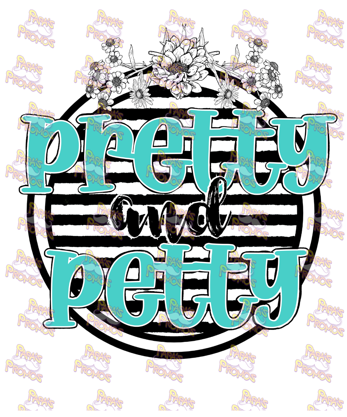 Pretty and Petty Girls Damn Good Decal – Papa's Prints